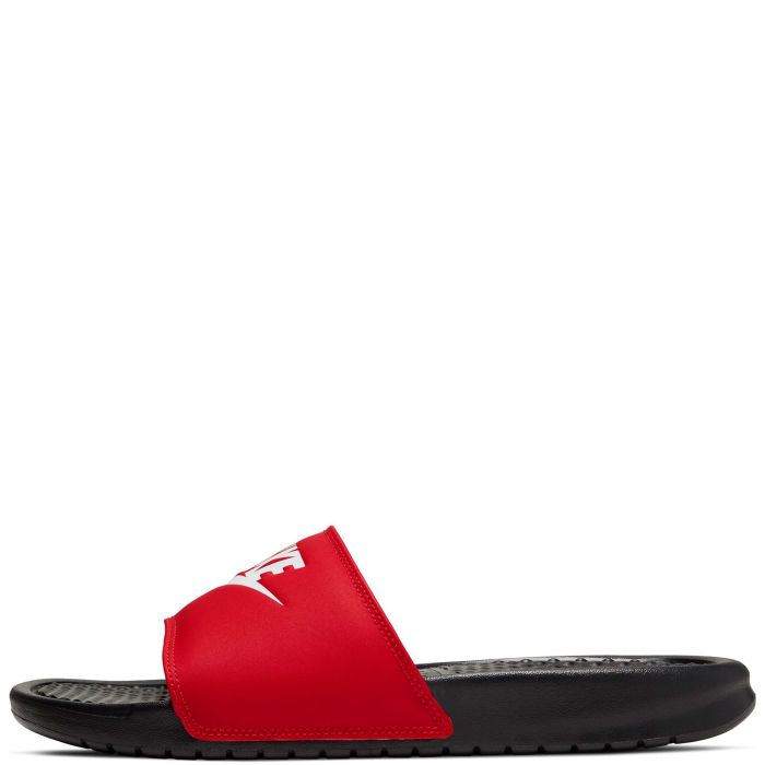 nike benassi jdi slides red