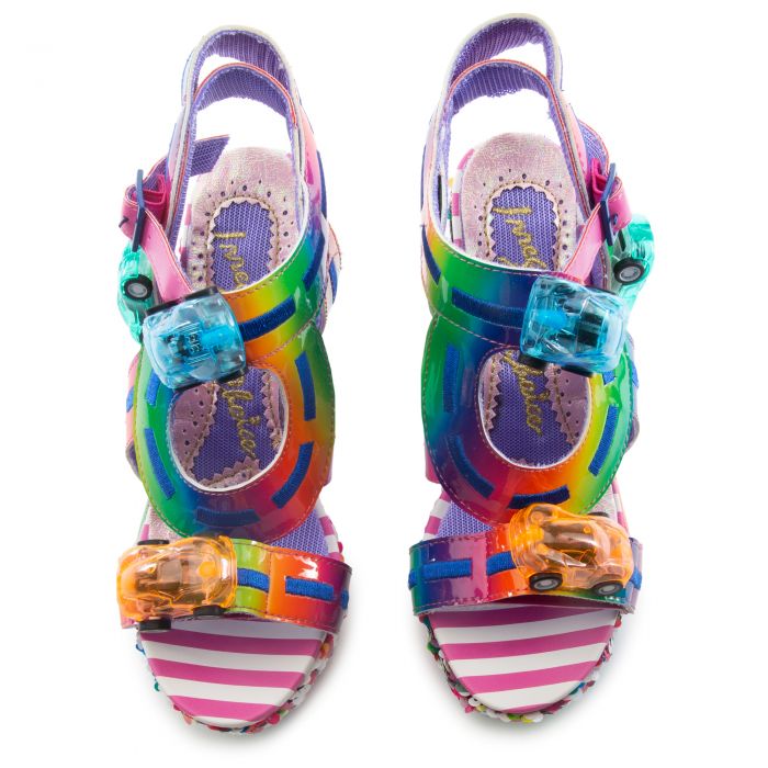 Spaghetti Junction Wedges Rainbow