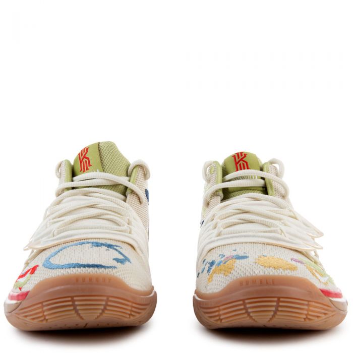 (GS) Kyrie 5 x Bandulu Pale Ivory/Dark Orchid