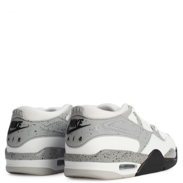 Grade-School Air Jordan 4 RM Summit White/Fire Red-Black-Matte Silver