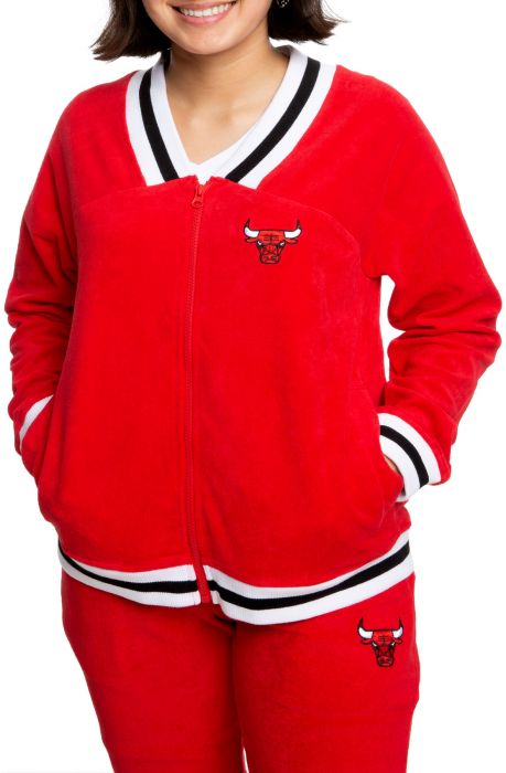 Chicago Bulls Jacket Red