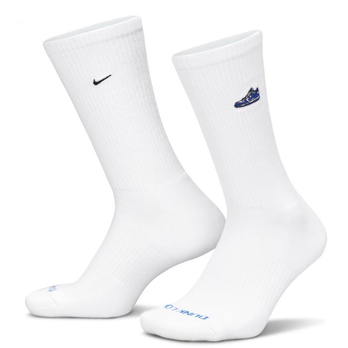 Everyday Plus Cushioned Crew Socks White