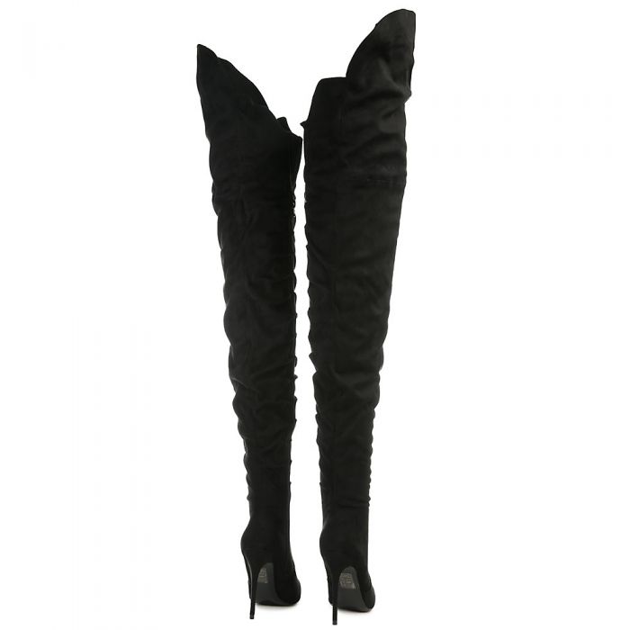 Women's Valentina-7-S Over The Knee Boot BLACK