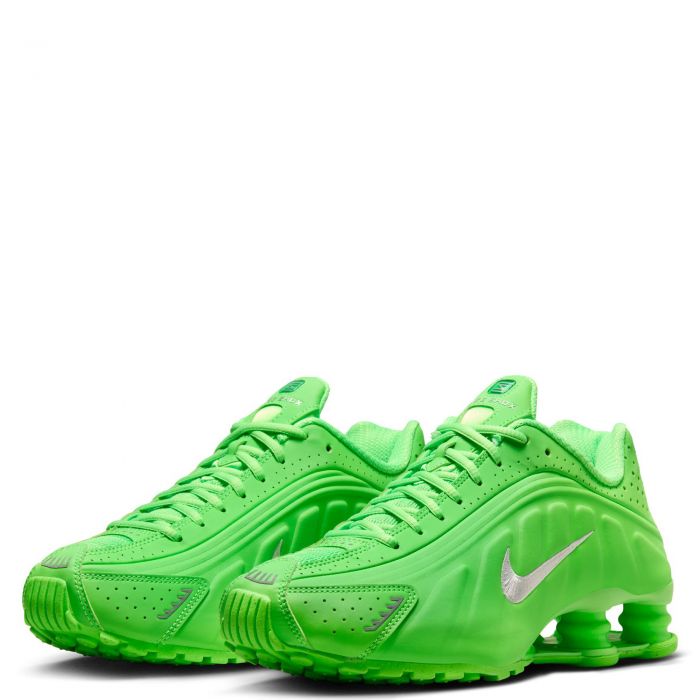 Shox R4 Green Strike/Metallic Silver