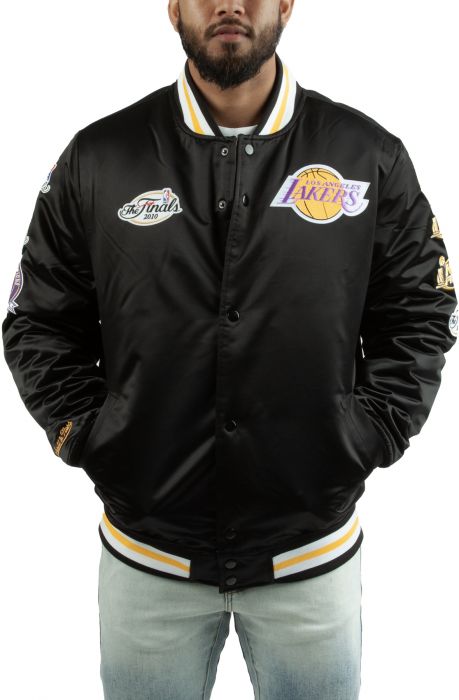 MITCHELL AND NESS Los Angeles Lakers Satin Jacket OJBF3232