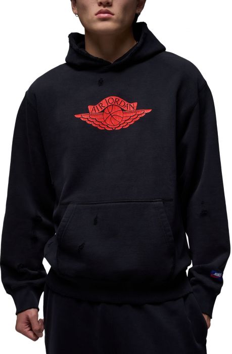 Rare Air Fleece Pullover Hoodie Black