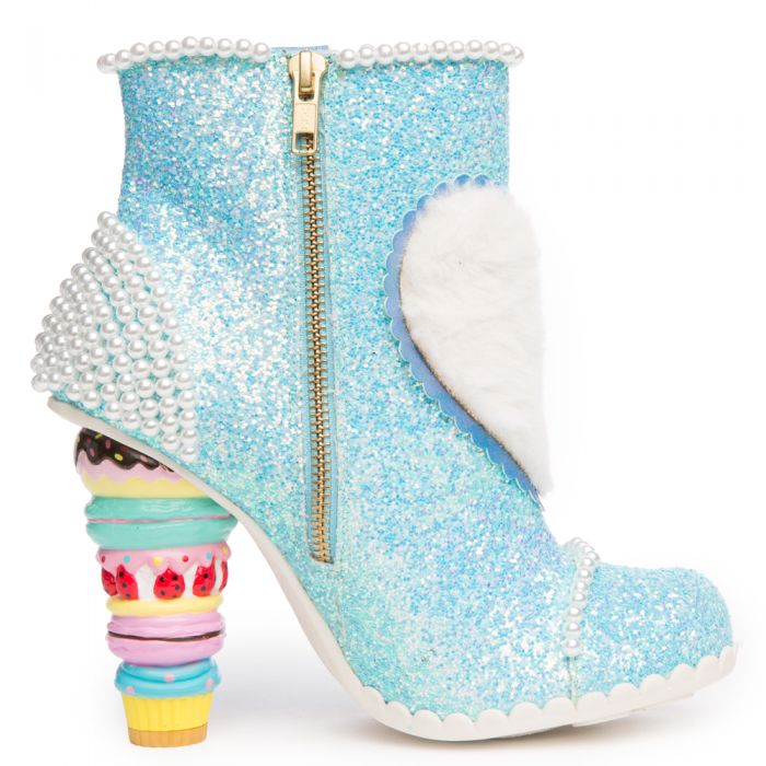 Irregular Choice Bee Delicious Blue Bootie Blue
