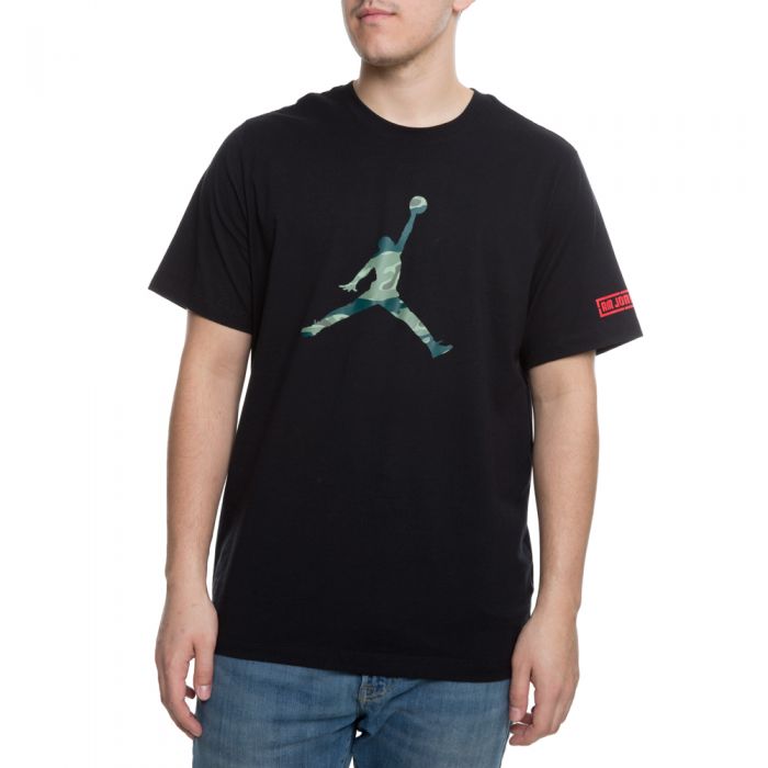 CITY OF FLIGHT SHORT SLEEVE TEE BLACK/INFRARED 23