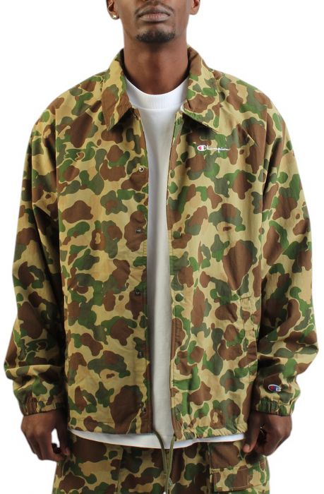 COACHES JACKET Duck camo