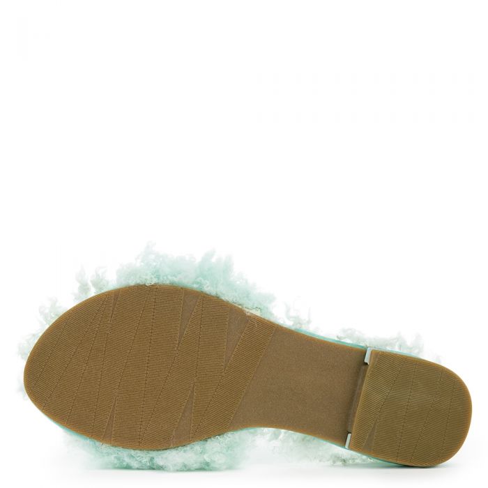 Cape Robbin Women's Evelyn-7 Mint Fury Sandal Mint