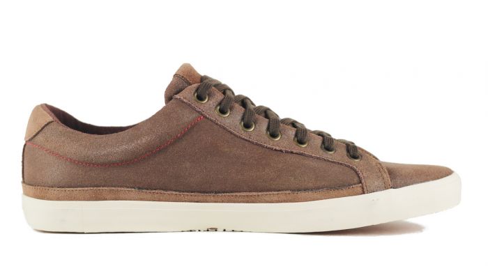 Seven for All Mankind Calvin Dark Brown Suede Sneaker BROWN