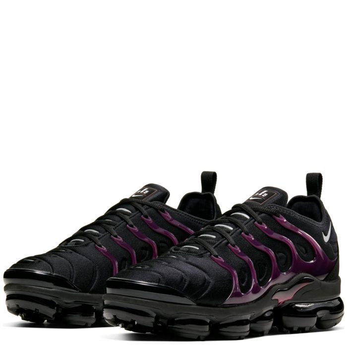 Nike air vapormax plus - men's 2025 black/reflect silver/noble red