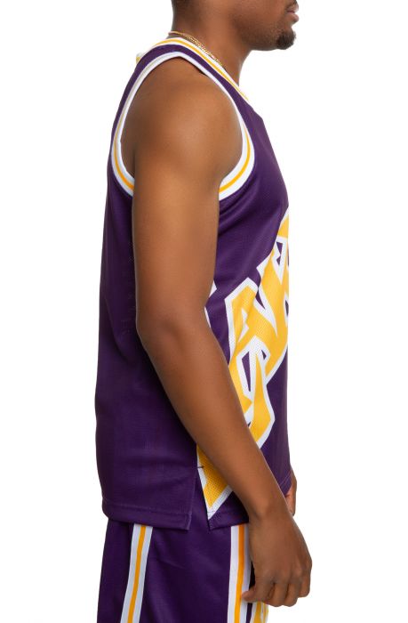 Los Angeles Lakers Big Face Jersey Purple