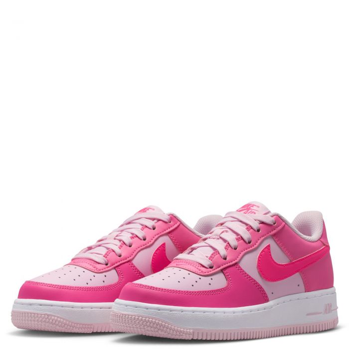Grade-School Nike Air Force 1 Pinksicle/Hyper Pink-Pink Foam-White