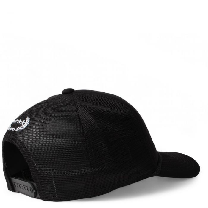 Ask Me Trucker Hat   Black