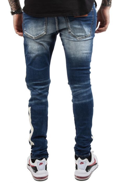 Bonez Denim Jeans Medium Blue