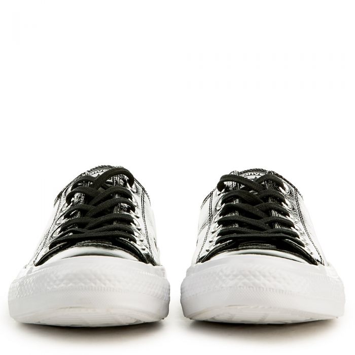 Women's Chuck Taylor All Star Crinkled Sneaker BLACK/BLACK/WHITE
