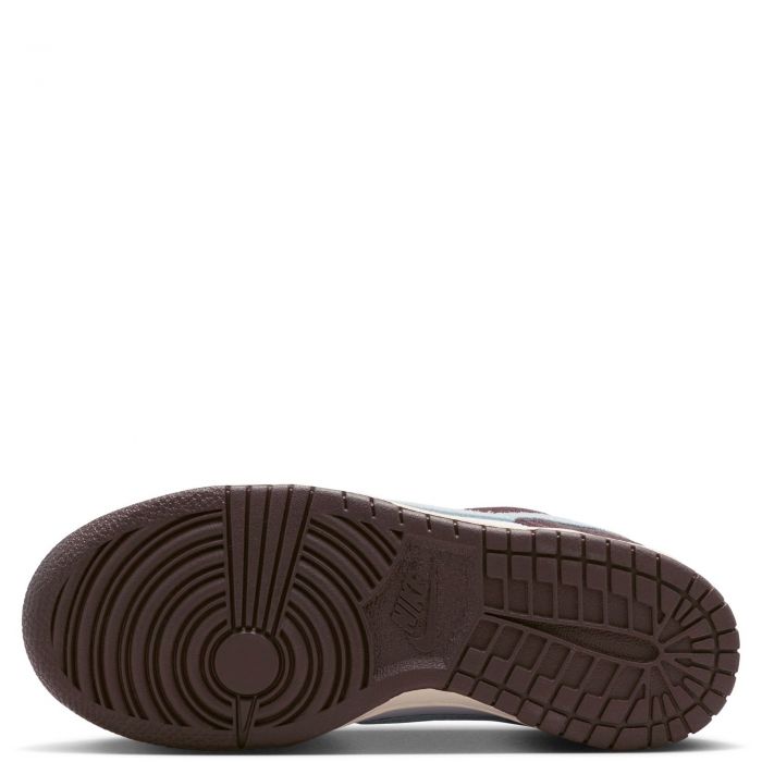 Grade-School Dunk Low SE White/Glacier Blue-Burgundy Ash