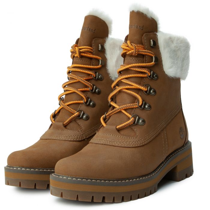 Courmayeur Valley 6'' Waterproof Faux Fur Dbrn/Dark Sand