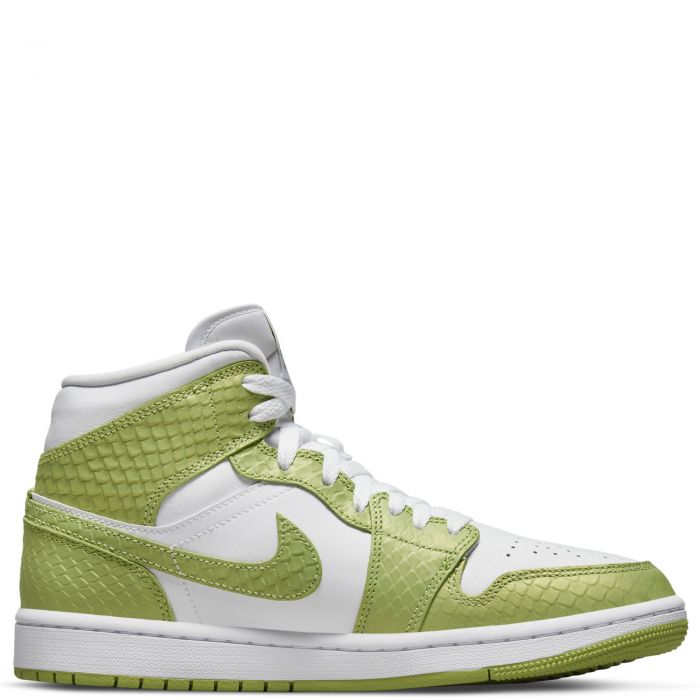 Air Jordan 1 Mid SE White/Vivid Green-White