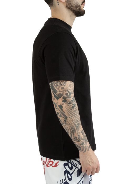 French Terry Box Fit Tee Black