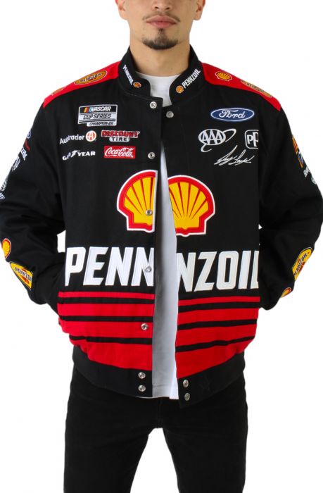 JH DESIGN Pennzoil Racing Jacket JLO303PS23-BLK - Shiekh