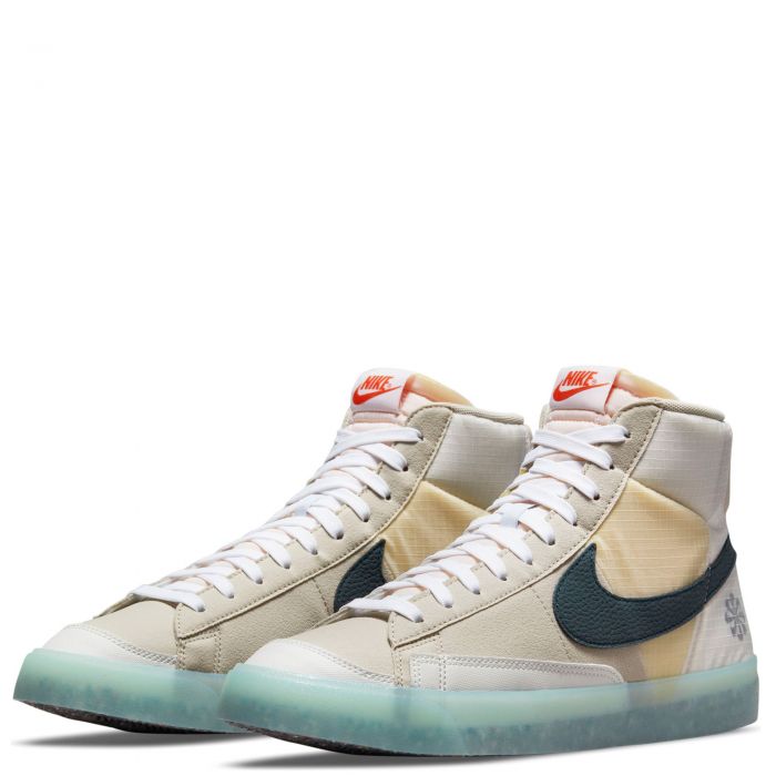Blazer Mid '77 Cream Ii/Armory Navy-Orange-Glacier Ice