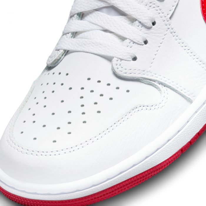 Air Jordan 1 Low OG White/University Red-White