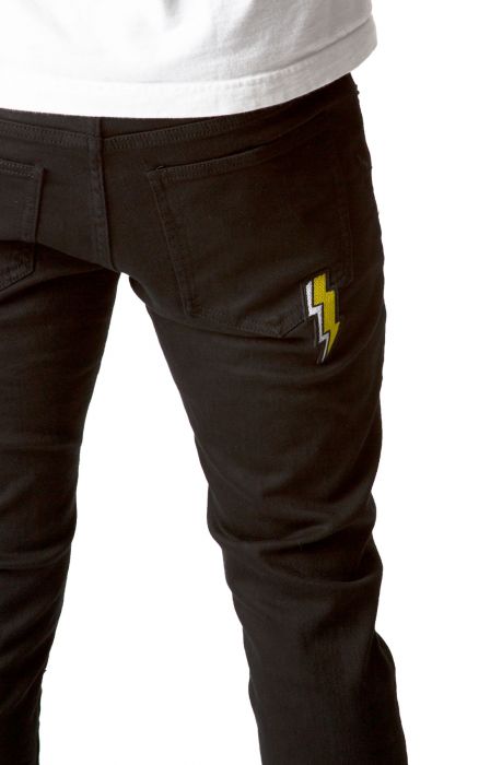 Devin Jeans Jet Black