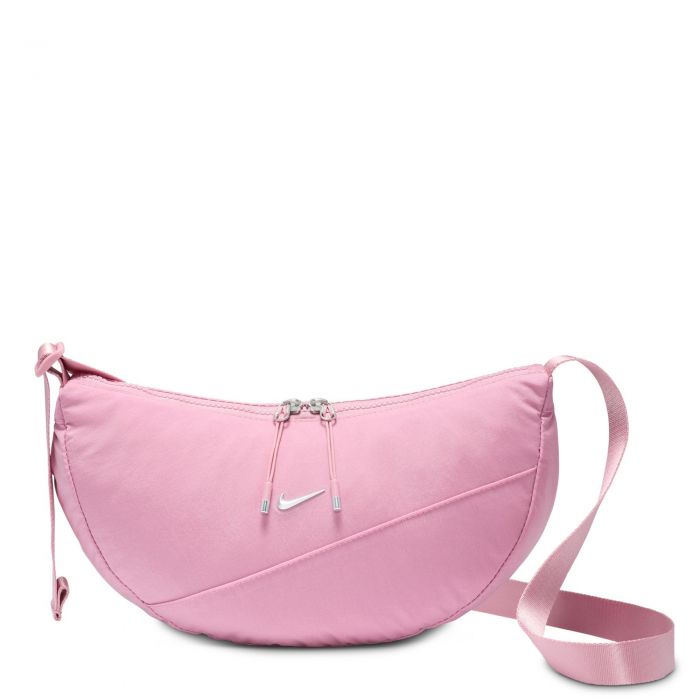 Aura Crescent Crossbody Bag (4L) Elemental Pink/Matte Silver