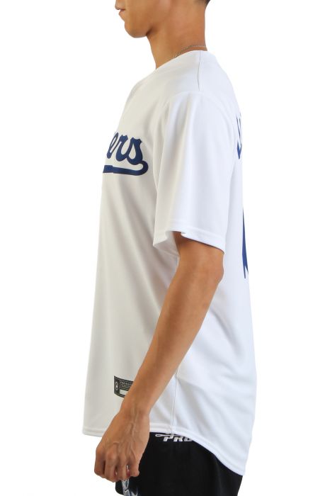 MLB Los Angeles Dodgers Yamamoto Kanji Letters Jersey  White