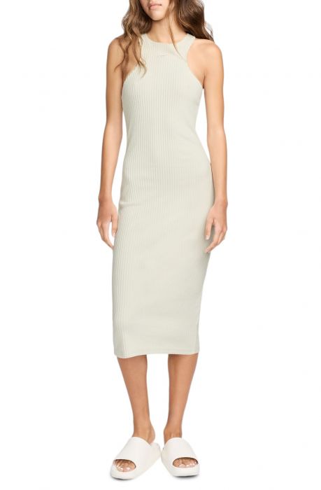 Sportswear Chill Knit Slim Sleeveless Ribbed Midi Dress Lt Orewood Brn/Lt Orewood Brn