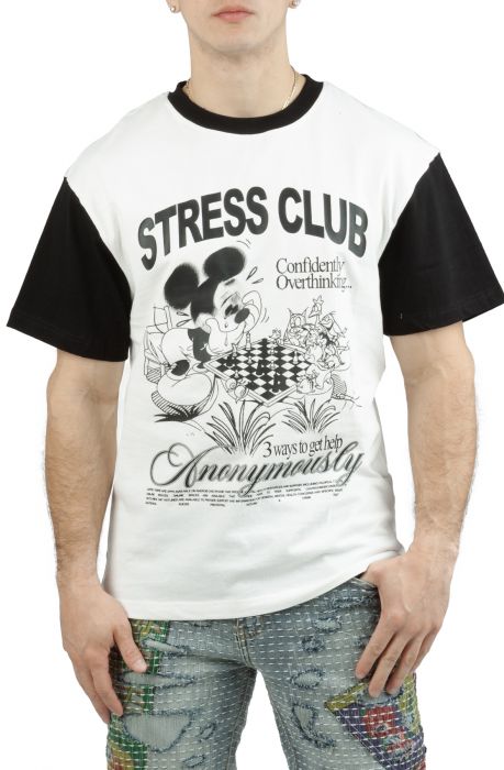 Stress Club Ringer Tee