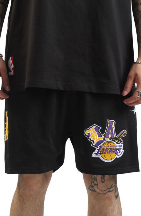 NBA Los Angeles Lakers Ransom Short Black