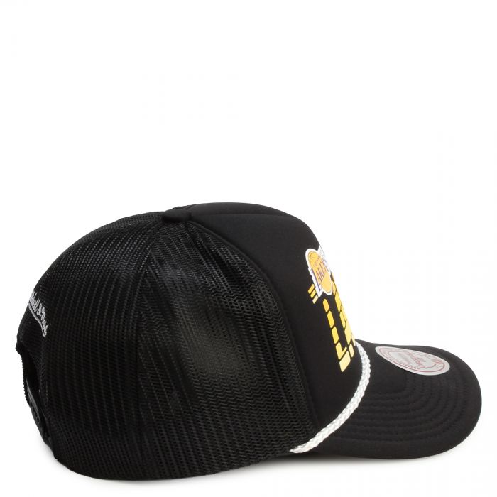 NBA Los Angeles Lakers Graded Trucker Adjustable Snapback Black
