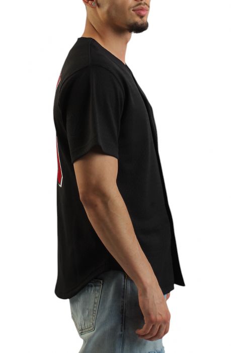 MLB Ken Griffey Jr Cincinnati Reds 2000 Authentic Batting Practice Jersey  Black