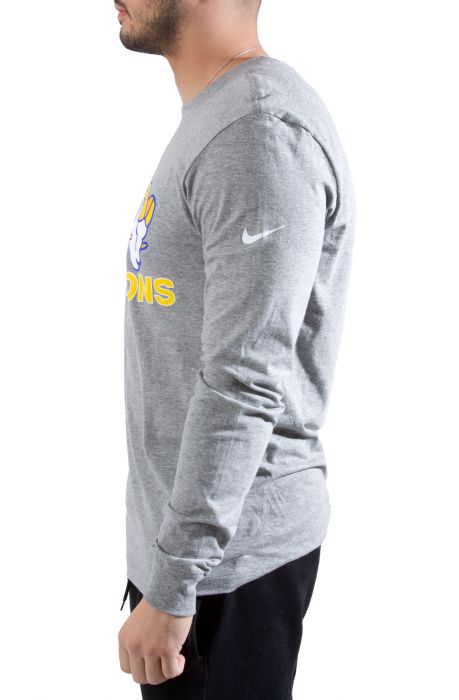 Youth Nike Heathered Gray Los Angeles Rams Super Bowl LVI