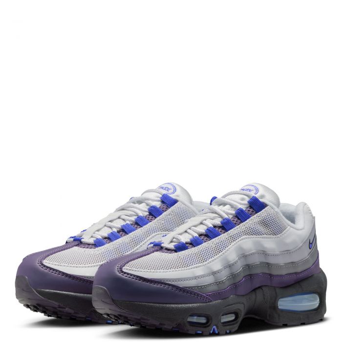 Grade-School Air Max 95 Photon Dust/Sapphire-Dark Raisin