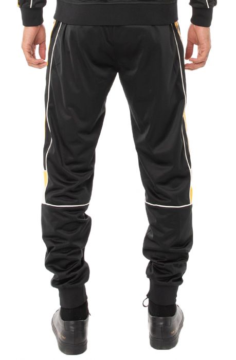 222 Banda Daso Track Pants Black/Red/Yellow