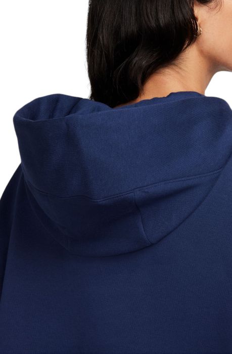 Sportswear Phoenix Fleece Oversized Pullover Hoodie Midnight Navy/Black