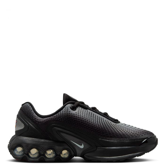 Grade-School Air Max Dn BLACK/LT SMOKE GREY-METALLIC SILVER