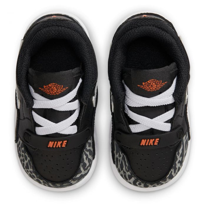 Toddler Jordan Legacy 312 Low Black/White-Wolf Grey-Safety Orange