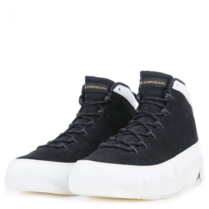 Air Jordan 9 Retro BLACK/SUMMIT WHITE/METALLIC GOLD