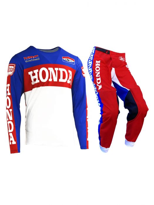 JT RACING 1970s Team Honda Jersey and Moto Pant Combo () JTR-2309D7 ...