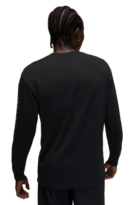  Brooklyn  AJ11 Graphic Long-Sleeve T-Shirt Black
