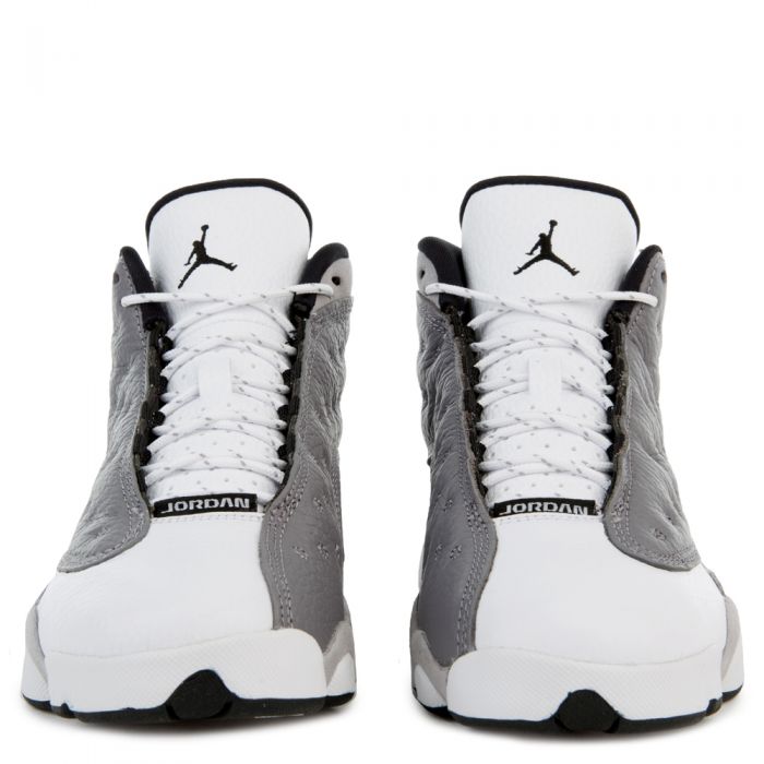 (GS) AIR JORDAN 13 RETRO ATMOSPHERE GREY/BLACK-WHITE