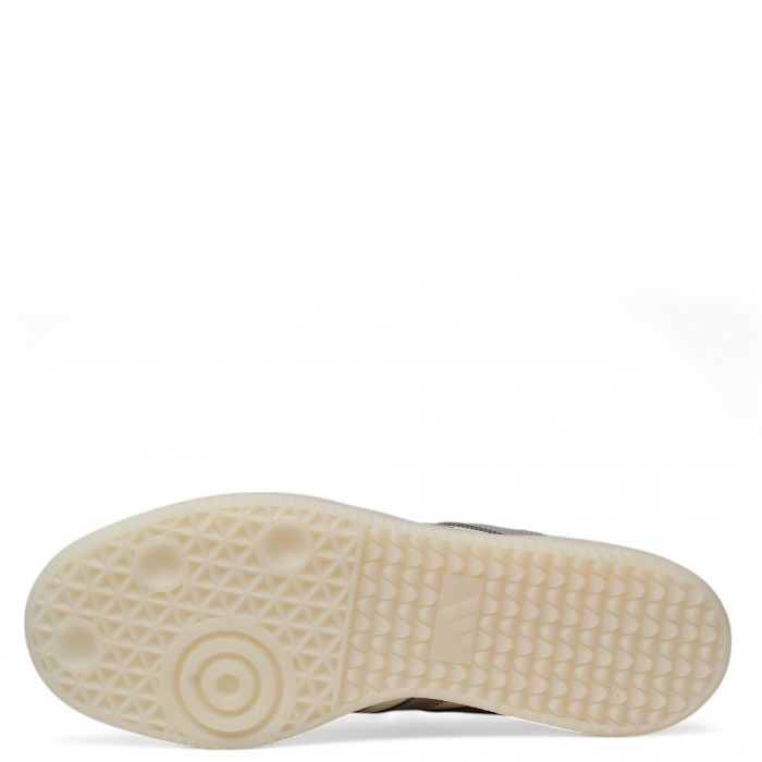 Samba Messi Indoor Soccer Shoes Cream White / Light Brown / Gold Metallic