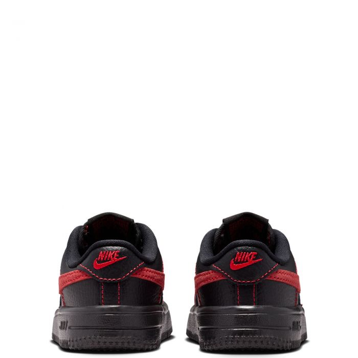 Toddler Nike Force 1 Low LV8 3 Black/University Red-Black-Black