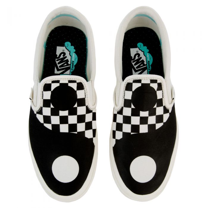 COMFYCUSH SLIP-ON BLACK/MARSHMALLOW