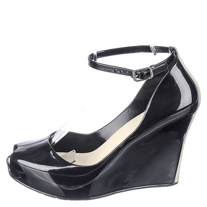 SHIEKH Jovial-01 Wedge Heel JPM JOVIAL-01/BLACK - Shiekh